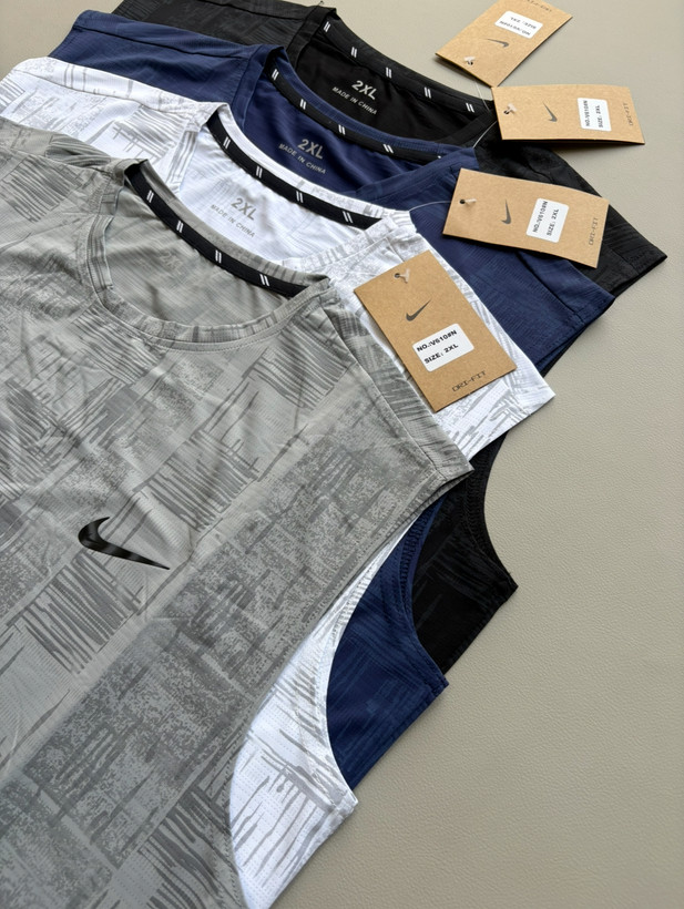 تاپ مردانه وارداتی نایک مدل طرح دار DRY-FIT