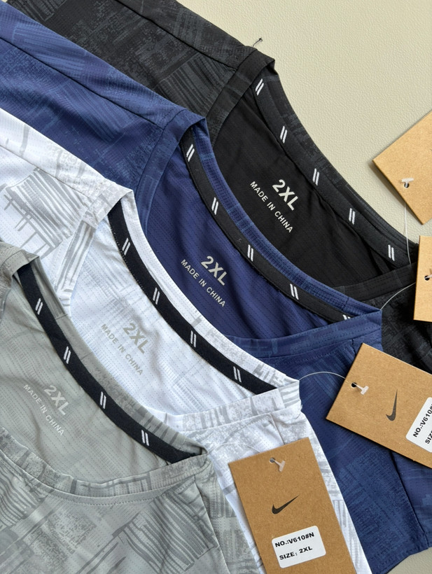 تاپ مردانه وارداتی نایک مدل طرح دار DRY-FIT